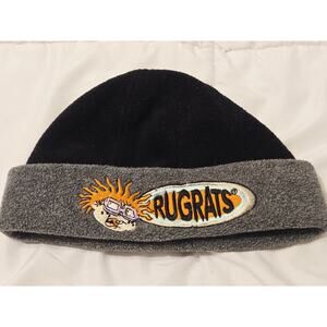 Vtg 1999 Viacom Rugrats Chuckie Beanie OS Retro Nickelodeon Winter Hat Boys Gift